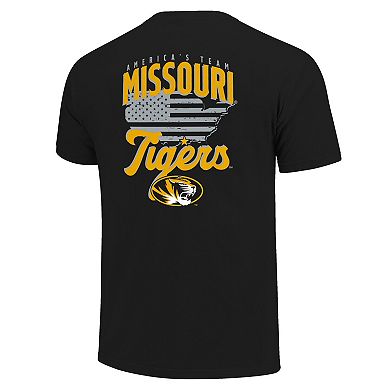 Men's Black Missouri Tigers America's Team T-Shirt