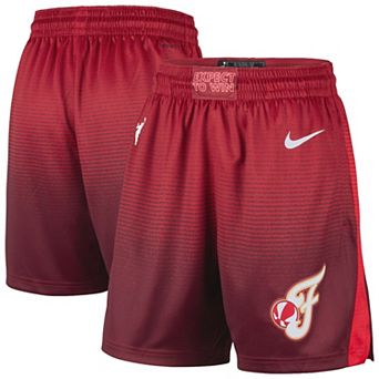 Women's Nike Red Indiana Fever 2026 On-Court Dri-FIT Victory Shorts - Rebel Edition
