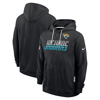 Men's Nike Black Jacksonville Jaguars Sideline Standard Issue Top Prospect Dri-FIT Hoodie
