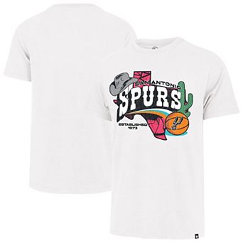 Men's '47 White San Antonio Spurs Regional Foundation T-Shirt