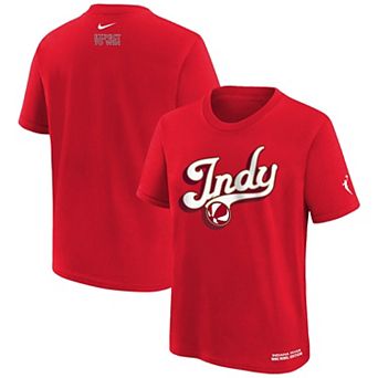 Youth Nike Red Indiana Fever Rebel Edition T-Shirt