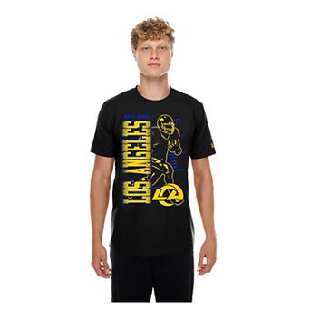 Men's New Era Black Los Angeles Rams Training Camp T-Shirt