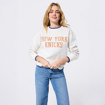 Unisex Terez Cream New York Knicks Legend Sweatshirt