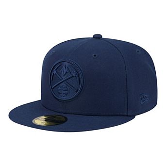 Men's New Era Navy Denver Nuggets Tonal Color Pack 59FIFTY Fitted Hat