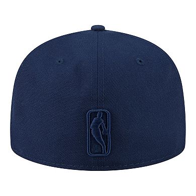 Men's New Era Navy Denver Nuggets Tonal Color Pack 59FIFTY Fitted Hat
