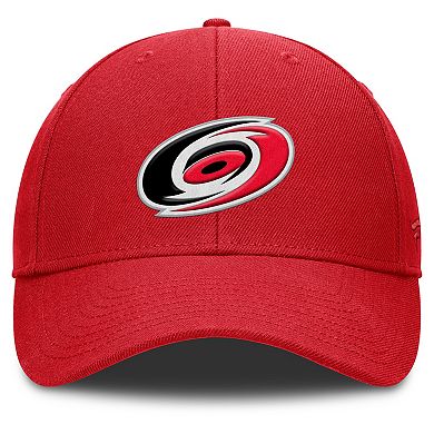 Men's Fanatics Red Carolina Hurricanes Force Adjustable Hat