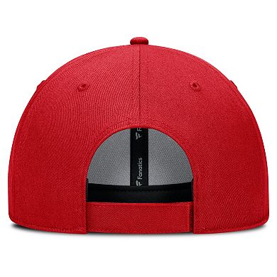 Men's Fanatics Red Carolina Hurricanes Force Adjustable Hat