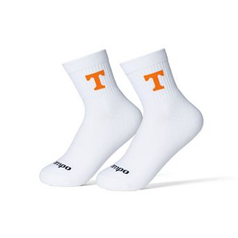 Unisex Del Campo White Tennessee Volunteers Quarter-Length Socks