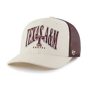 Men's '47 Natural Texas A&M Aggies Drawbridge Trucker Adjustable Hat