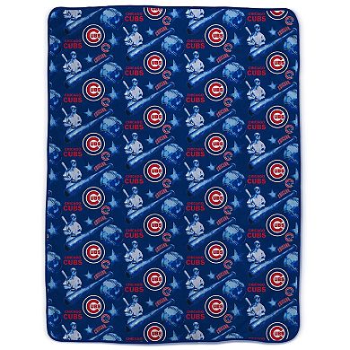 Pegasus Chicago Cubs Tonal Slugger Ultra Cozy Oversized Blanket