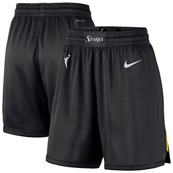 Women's Nike Black Los Angeles Sparks 2026 On-Court Dri-FIT Victory Shorts - Rebel Edition