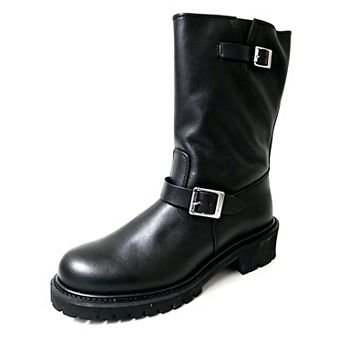 Men's Engineer Boots Motorcycle Full Grain Leather Biker Boots