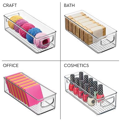 2 Pack Clear Pantry Bins