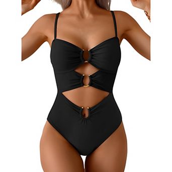 Trendy Monokini Swimwear