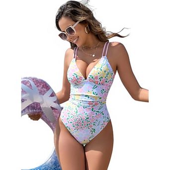Elegant Double Strap Swimsuit