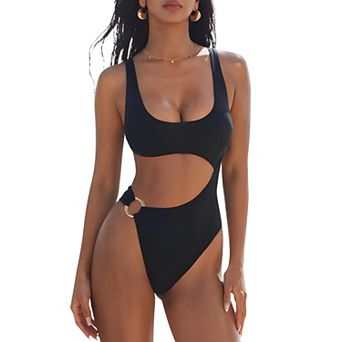 Cutout Beach Bathing Suit