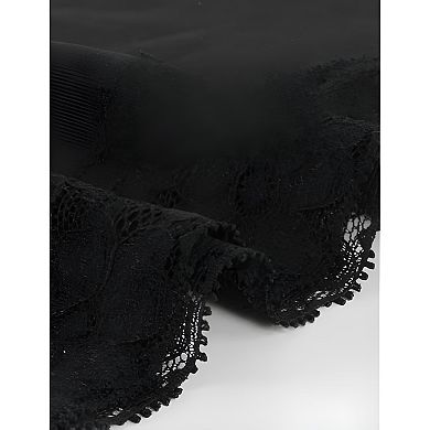 Women Lace Trim Slip