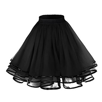 Women Flared Petticoat Skirt