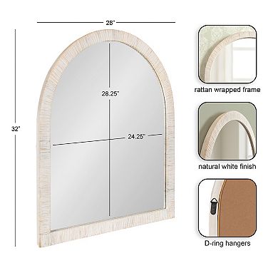 Rahfy Arch Framed Wall Mirror
