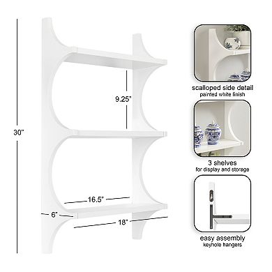Scarlotte Wood Wall Shelf