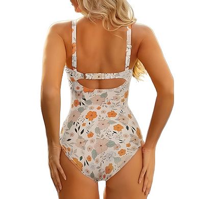Flattering One Piece Suit