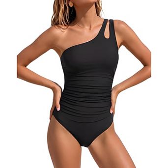 Classic One Shoulder Swimwear