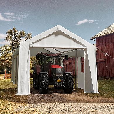 10Ftx20Ft Waterproof & Heavy Duty Portable Garage