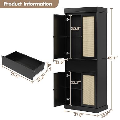 Slim Tall Pantry Cabinet