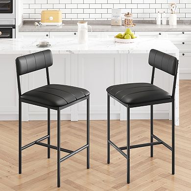 Heavy Duty Bar Stools Set of 2