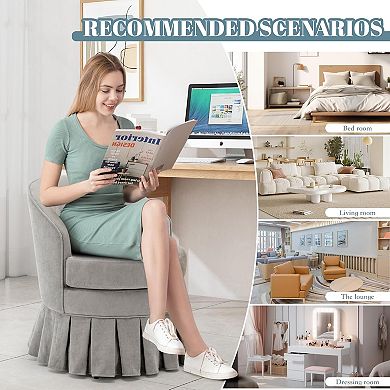 2pcs Vanity Stools