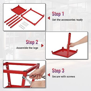Adjustable Steel Plyometric Box Set