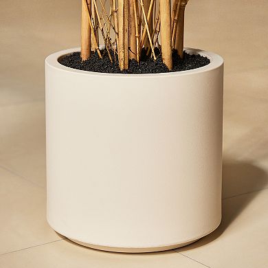 VeriNatural Artificial Bamboo Tree for Indoor Outdoor Home Decor, UV Resistant Fake Plants in Pot