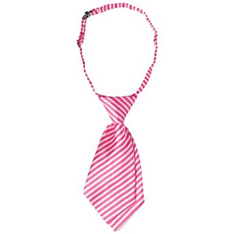 Cute Uniform Tie Pre-tied Knot Colorful Striped Short Ties for Women School Casual