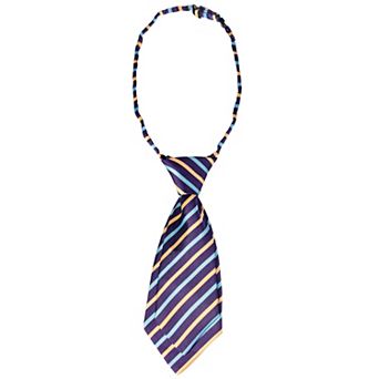 Cute Uniform Tie Pre-tied Knot Colorful Striped Short Ties for Women School Casual