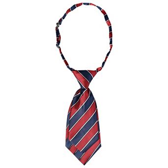 Cute Uniform Tie Pre-tied Knot Colorful Striped Short Ties for Women School Casual