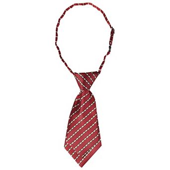Cute Uniform Tie Pre-tied Knot Colorful Striped Short Ties for Women School Casual