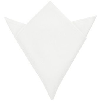 Men's Pocket Square Solid Color Herringbone Textured Handkerchief with Trim for Suits Formal