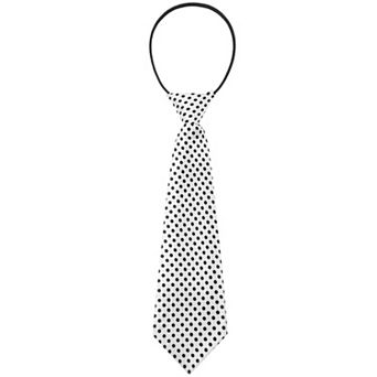 Pre-tied Necktie Colorful Cute Pattern Elastic Neck Extra Short Ties for Youth School Uniforms