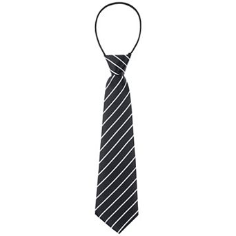 Pre-tied Necktie Colorful Cute Pattern Elastic Neck Extra Short Ties for Youth School Uniforms