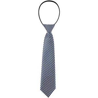 Pre-tied Necktie Colorful Cute Pattern Elastic Neck Extra Short Ties for Youth School Uniforms