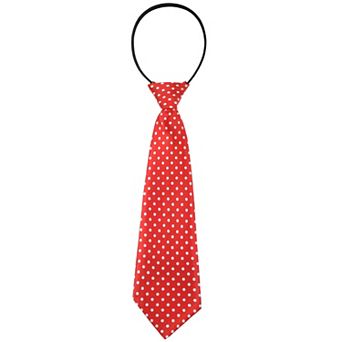 Pre-tied Necktie Colorful Cute Pattern Elastic Neck Extra Short Ties for Youth School Uniforms