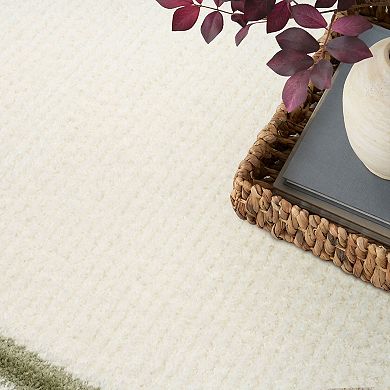 Nourison Pacific Shag Geometric Indoor Rug
