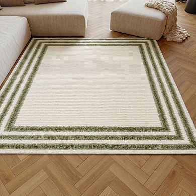Nourison Pacific Shag Geometric Indoor Rug