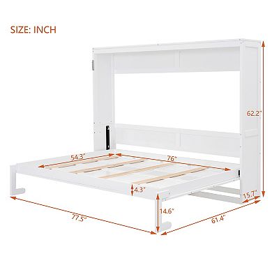 Merax Full Size Murphy Bed Wall Bed