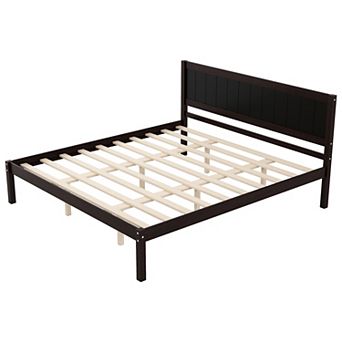 Merax Platform Bed Frame with Headboard