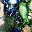 Blue Green Silvery