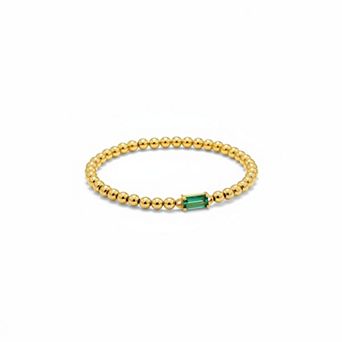 KAUFLY Stretch Beaded Birthstone Bracelet - Dainty Friendship Gift for Teen & Women