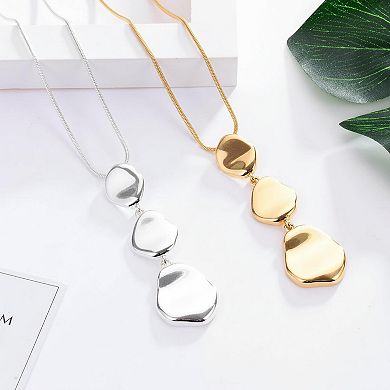 KAUFLY Long Pendant Necklaces For Women Multi-layer Y Necklace Set Statement Chic