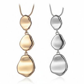 KAUFLY Long Pendant Necklaces For Women Multi-layer Y Necklace Set Statement Chic