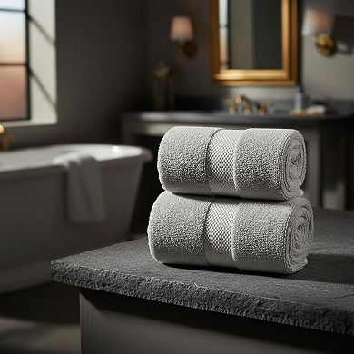 KAUFLY 2-Pack 35"x70" 700 GSM Cotton Bath Sheets - Highly Absorbent Hotel Luxury